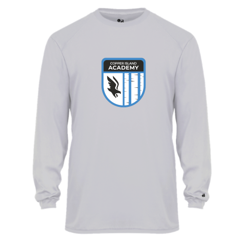 Load image into Gallery viewer, Copper Island Academy - Youth LS Performance Tee
