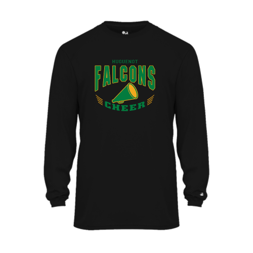 Huguenot Cheer - Youth LS Performance Tee
