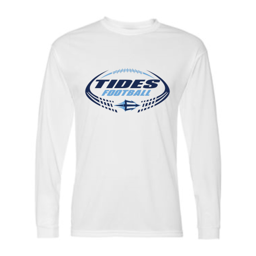 Load image into Gallery viewer, Peninsula Youth Football - Adult LS Performance Tee
