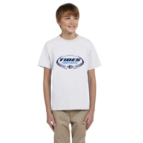 Load image into Gallery viewer, Peninsula Youth Football - Youth Short Sleeve Cotton Tee
