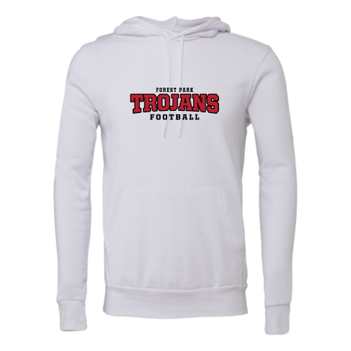 Load image into Gallery viewer, Forest Park Trojans - Adult Premium Pullover Hood Sweatshirt
