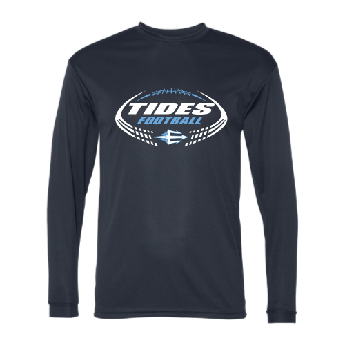 Load image into Gallery viewer, Peninsula Youth Football - Adult LS Performance Tee
