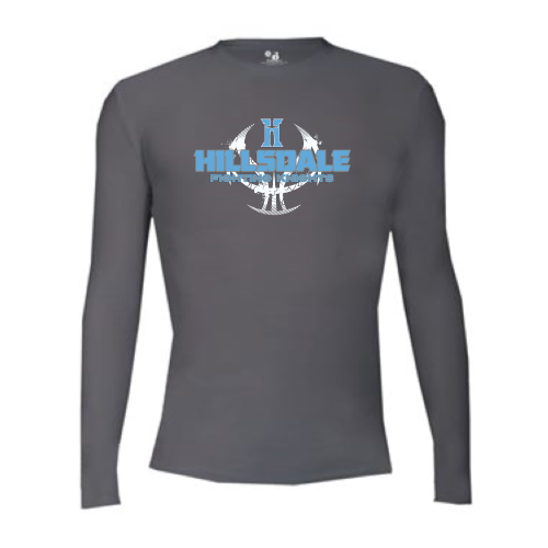Hillsdale Basketball - Pro-Compression Long Sleeve T-Shirt
