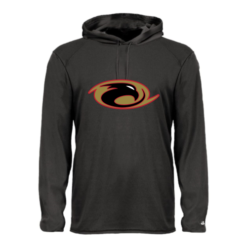 Thunderhawks Softball - Adult LS Performance Tee with Hood