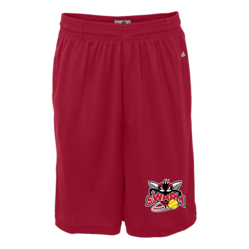 Load image into Gallery viewer, Heyworth Swarm - SoftBall - B-Core Adult 10 Performance Short
