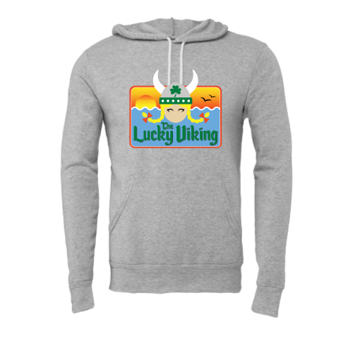 Load image into Gallery viewer, The Lucky Viking -  Adult Premium Pullover Hood Sweatshirt
