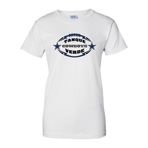 Load image into Gallery viewer, Tanque Verde Cowboys - Ladies Short Sleeve Cotton Tee
