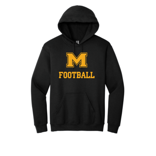 Load image into Gallery viewer, Milford Football - Adult Pullover Hood Sweatshirt
