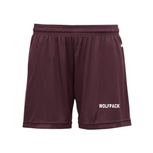 Load image into Gallery viewer, Lincoln Wolfpack - B-Core Ladies 5 Performance Short
