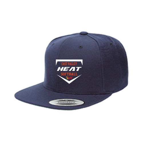 East Valley Heat Club Softball - Premium Flat Bill