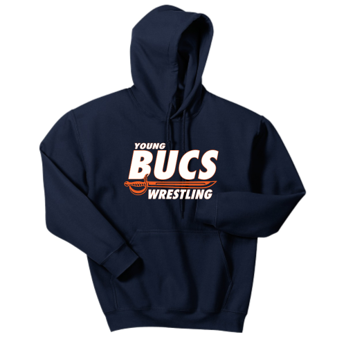 Young Bucs -  Adult Pullover Hood Sweatshirt