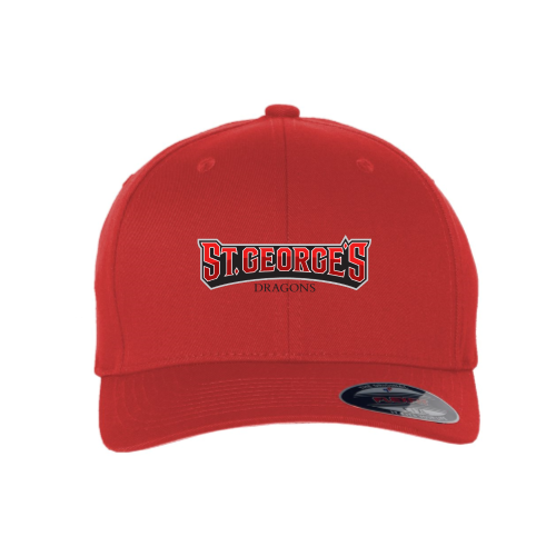 Load image into Gallery viewer, St Georges  - Cotton Blend Fitted Cap
