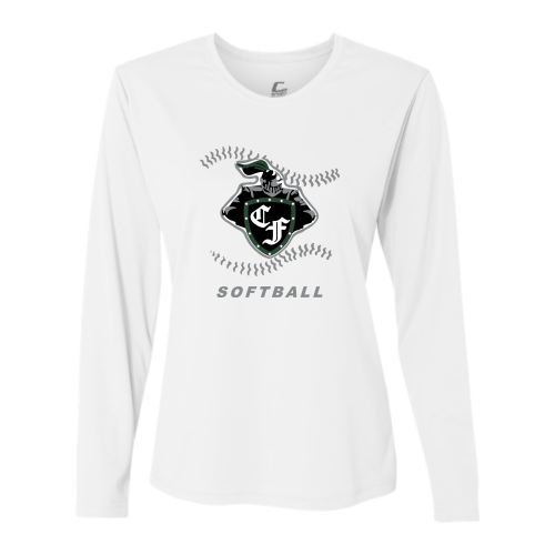 Load image into Gallery viewer, Clear Falls HS - Softball - Youth LS Performance Tee
