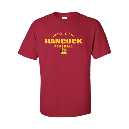 Hancock Football - Adult Short Sleeve Cotton Tee