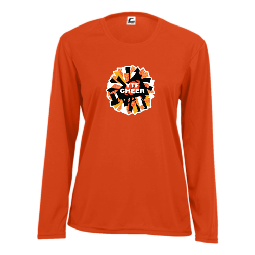 YTF Cheer - Ladies LS Performance Tee