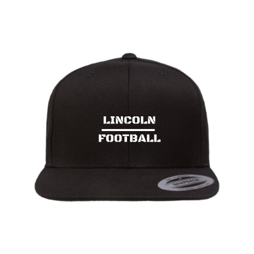 Lincoln Football - Premium Flat Bill Snapback