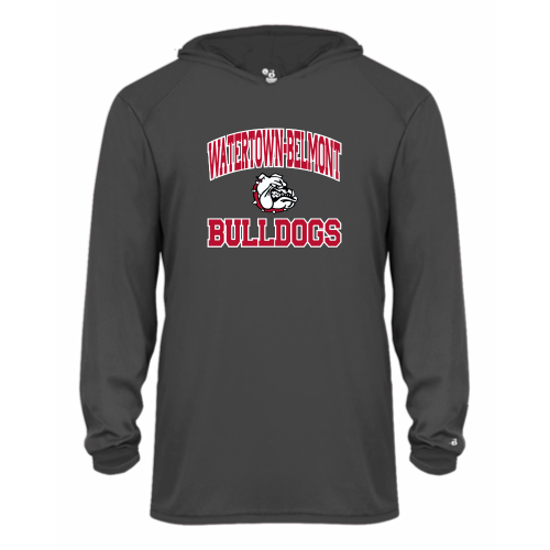 WB Youth Football -  Youth LS Performance Tee with Hood
