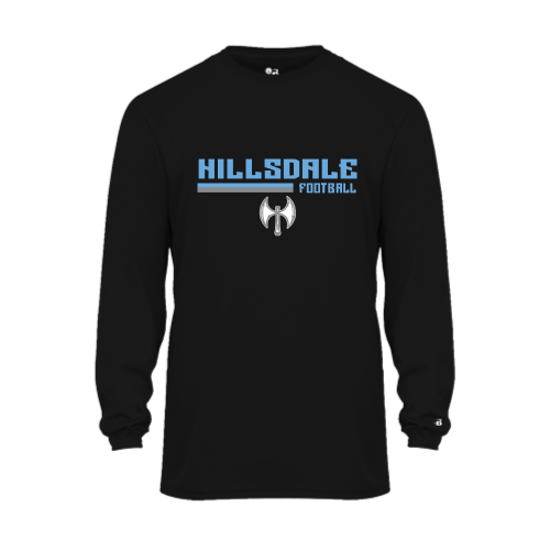 Load image into Gallery viewer, Hillsdale High -  Youth LS Performance Tee
