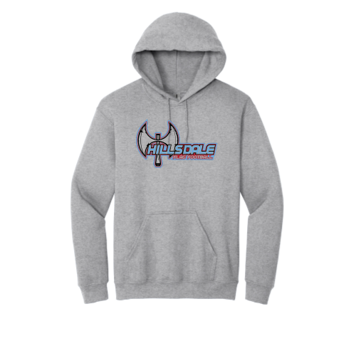 Load image into Gallery viewer, Hillsdale Football - Adult Pullover Hood Sweatshirt
