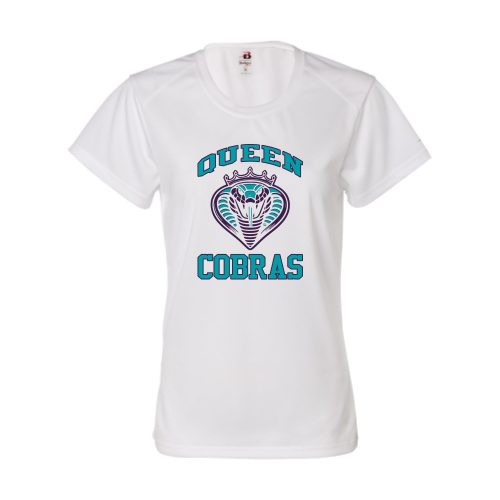 Load image into Gallery viewer, Queen Cobras - Ladies B-Core SS Performance Tee
