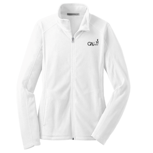 CAFL - Port Authority Ladies Microfleece Jacket White