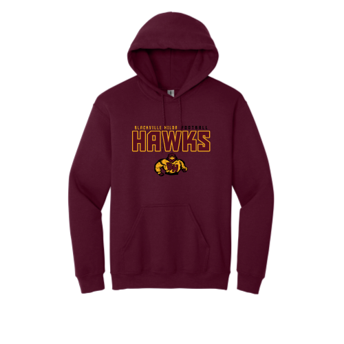 Load image into Gallery viewer, Blackville Hilda Football - Adult Pullover Hood Sweatshirt
