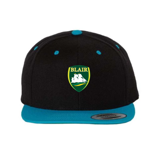 Load image into Gallery viewer, Blair Middle School - Premium Flat Bill Snapback
