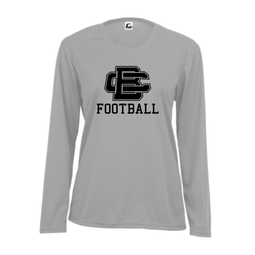 Load image into Gallery viewer, BCAS Football -  Ladies LS Performance Tee
