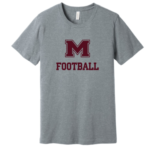 Load image into Gallery viewer, Milford Football - Canvas Adult Short Sleeve Cotton Tee
