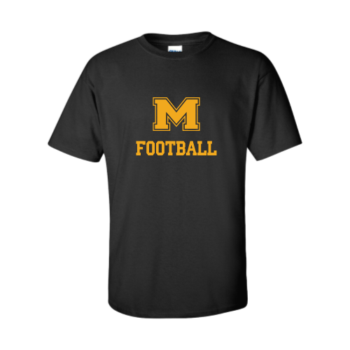 Load image into Gallery viewer, Milford Football - Adult Short Sleeve Cotton Tee
