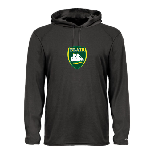 Load image into Gallery viewer, Blair Middle School - Adult LS Performance Tee with Hood
