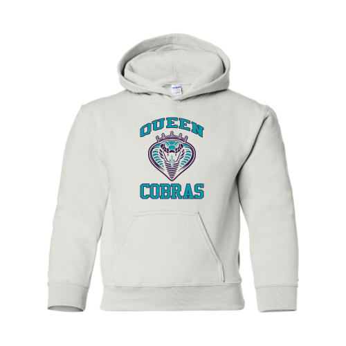 Load image into Gallery viewer, Queen Cobras - Youth Pullover Hood Sweatshirt
