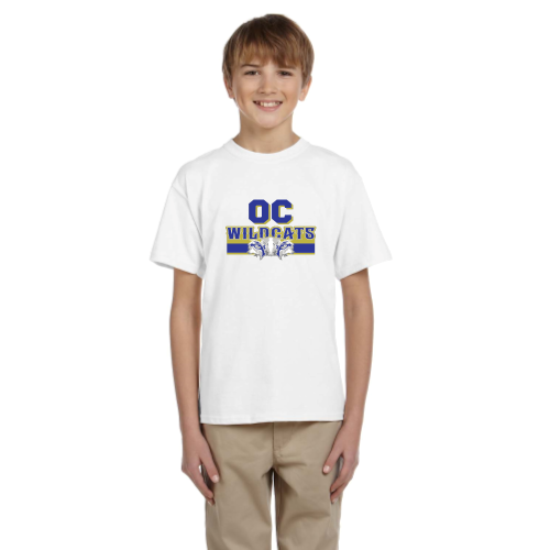 Load image into Gallery viewer, OC Wildcats - Youth Short Sleeve Cotton Tee
