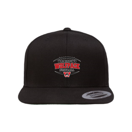 Load image into Gallery viewer, Walkertown HS - Premium Flat Bill Snapback
