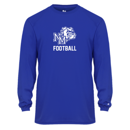 Load image into Gallery viewer, North Mason Football - Youth LS Performance Tee
