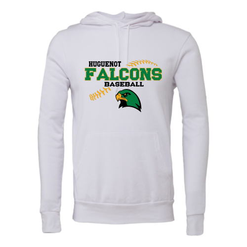 Huguenot Baseball - Adult Premium Pullover Hood Sweatshirt