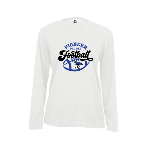 Load image into Gallery viewer, Cros-Lex Football -  Ladies LS Performance Tee
