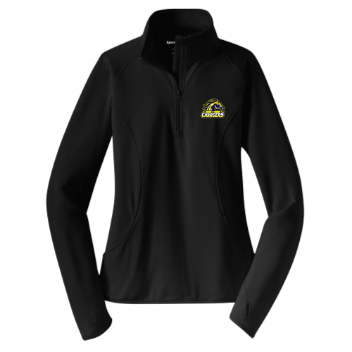 Load image into Gallery viewer, DCA Chargers - Ladies Sport Wicking 1-4 Zip Pullover
