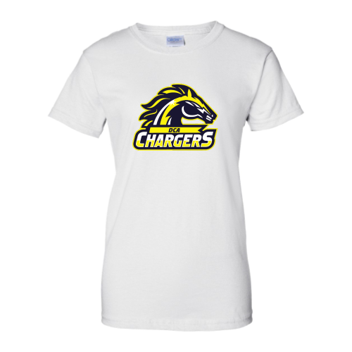 Load image into Gallery viewer, DCA Chargers - Ladies Short Sleeve Cotton Tee
