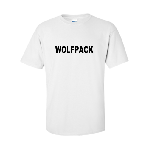 Load image into Gallery viewer, Lincoln Wolfpack - Adult Short Sleeve Cotton Tee
