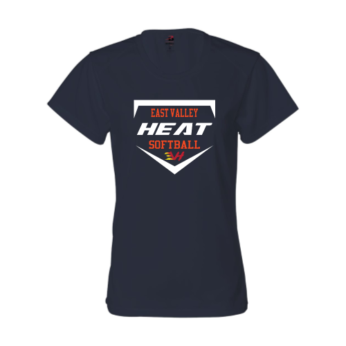 East Valley Heat Club Softball - Ladies B-Core SS Performance Tee