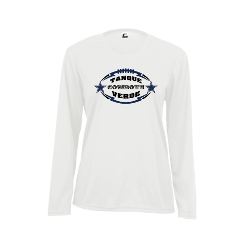 Tanque Verde Cowboys - Ladies LS Performance Tee