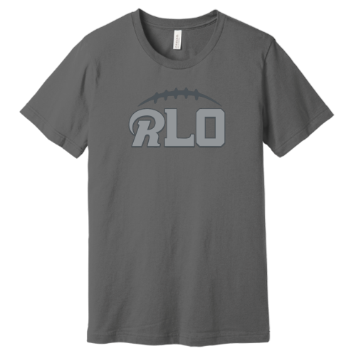 RLO Football -  Canvas Adult Short Sleeve Cotton Tee