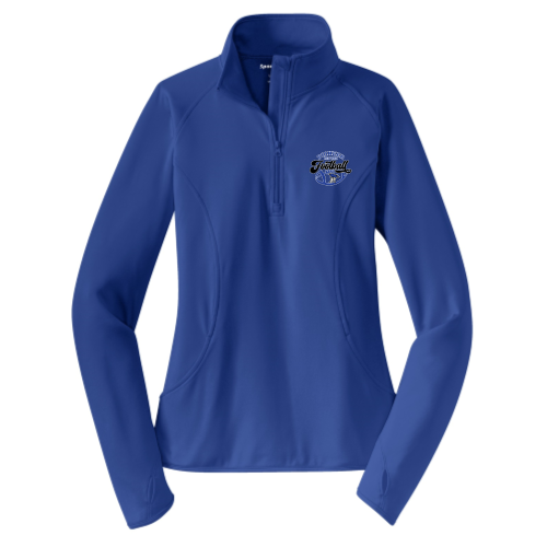 Load image into Gallery viewer, Cros-Lex Football -  Ladies Sport Wicking 1/4 Zip Pullover
