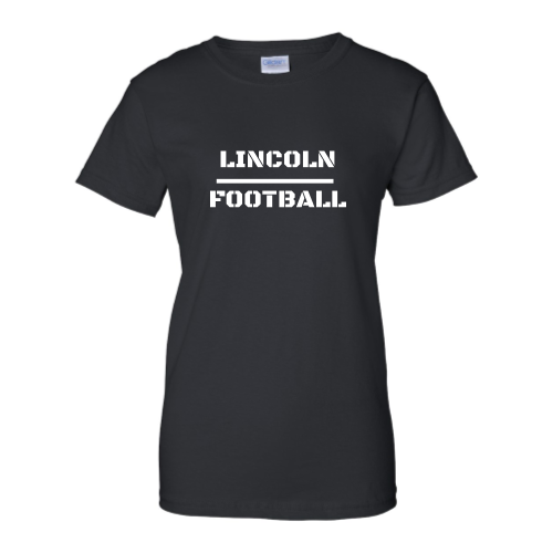 Load image into Gallery viewer, Lincoln Football - Ladies Short Sleeve Cotton Tee
