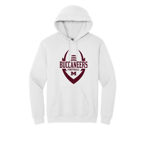 Milford Buccaneers - Adult Pullover Hood Sweatshirt