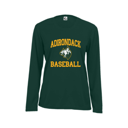 Load image into Gallery viewer, Adirondack Baseball - Ladies LS Performance Tee
