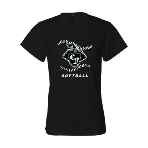 Clear Falls HS - Softball - Ladies B-Core SS Performance Tee