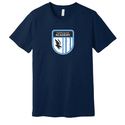 Copper Island Academy - Canvas Adult Short Sleeve Cotton Tee