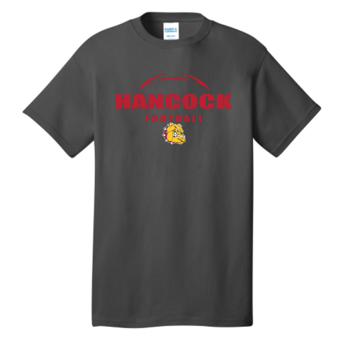 Load image into Gallery viewer, Hancock Football - Port &amp; Company Core Cotton Tee
